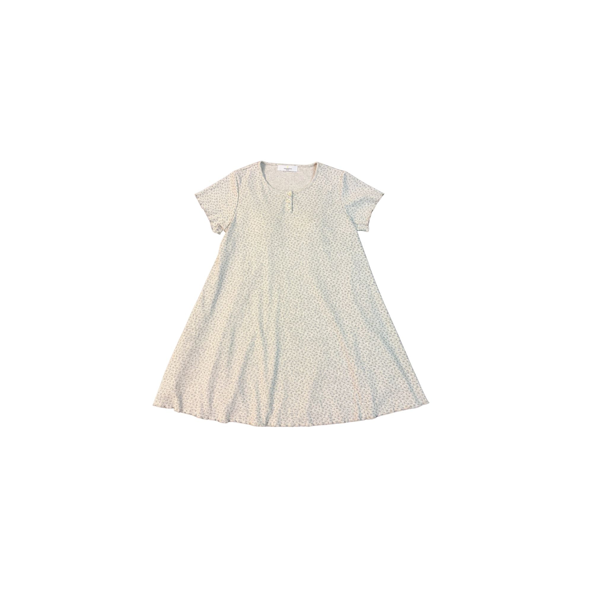 fleur homewear dress - cloudy grey
